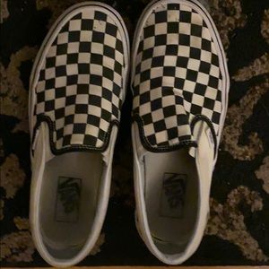 Checkered vans